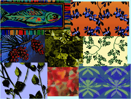 Batik collage